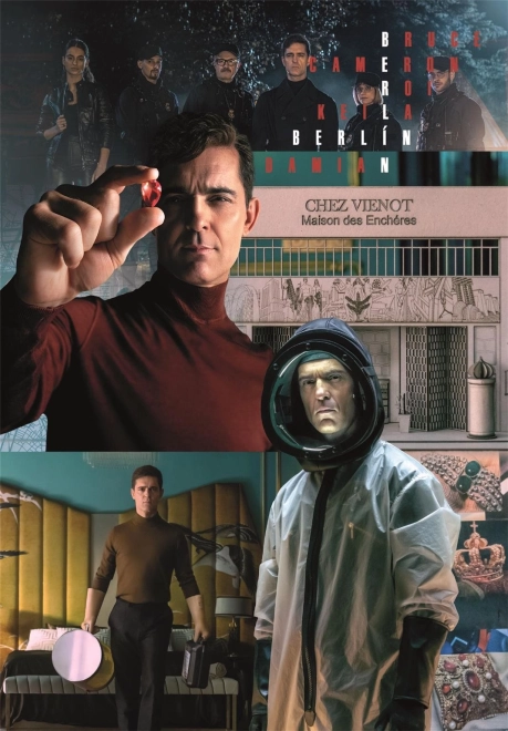 1000 darabos puzzle LA CASA DE PAPEL Berlin – a Főnök