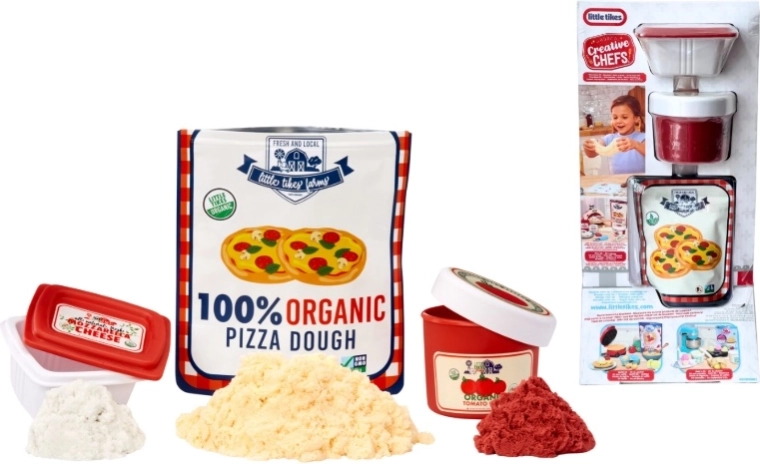 Little Tikes Creative Chefs pizzakészítő kiegészítő készlet