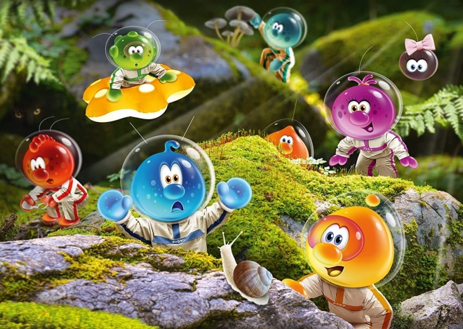 Puzzle SCHMIDT Spacebubble Club: leszállás a mohás erdőben 1000 darab
