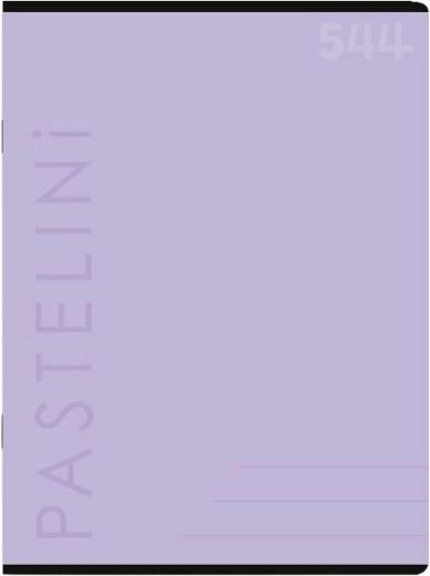 Pastelini A5-ös vonalas füzet, lila