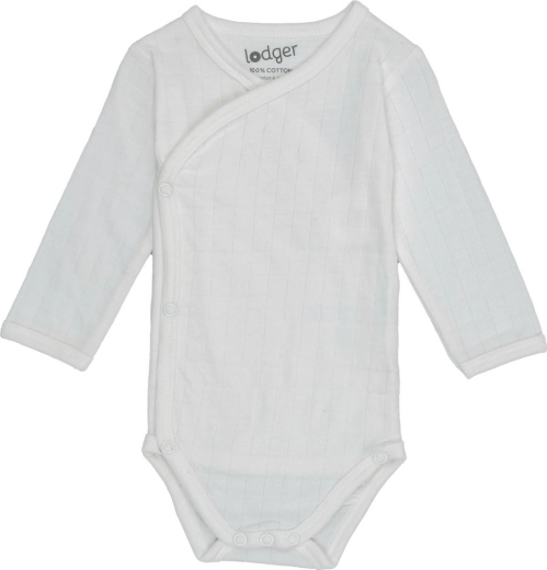 Lodger hidrofil hosszú ujjú body solid cloud dancer 62