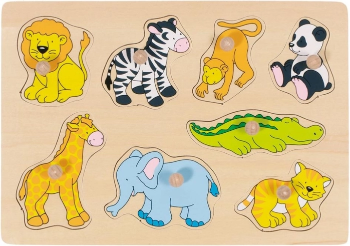 Fogantyús puzzle ZOO