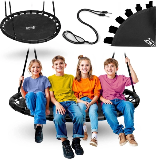 Kör alakú fészekhinta 120 cm NEO-SPORT
