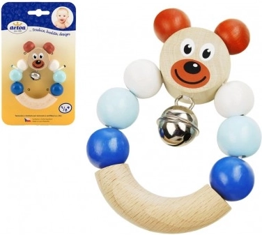 Detoa kék mackós csörgő