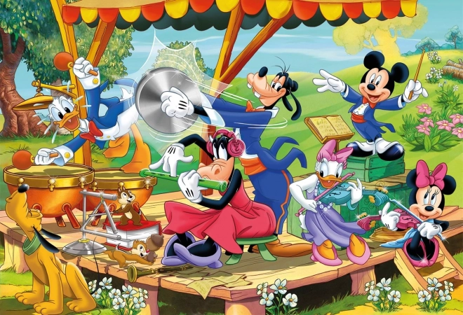 Puzzle 24 darabos Maxi - Mickey és Barátai