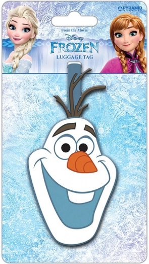 Jegyzetcímke bőröndre Frozen - Olaf