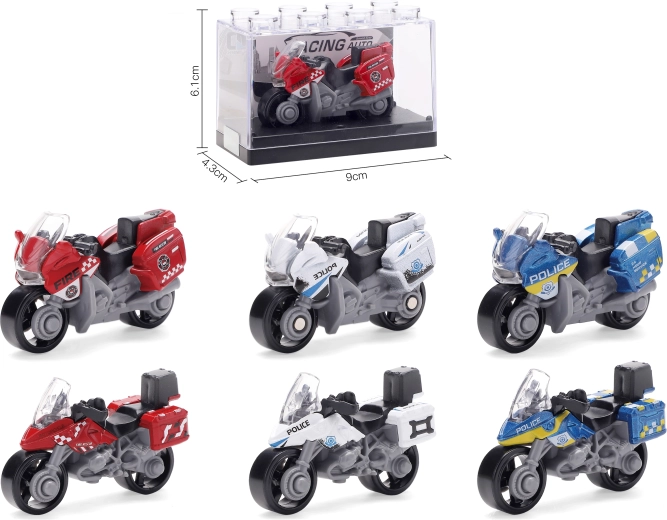 Fém motor modell 1:64 – többféle