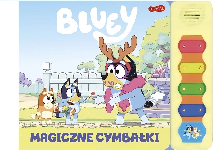 Bluey varázs-csengők – hangos interaktív könyv