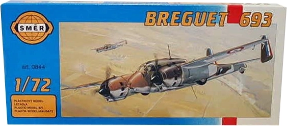 Breguet 693 – műanyag modell 1:72