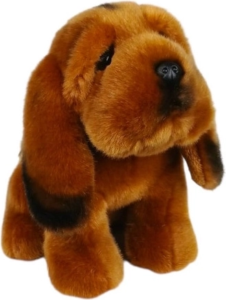 Szent Hubertus kutya plüssfigura 19 cm