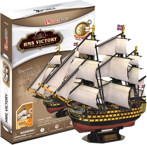CubicFun 3D puzzle Vitorlás HMS Victory