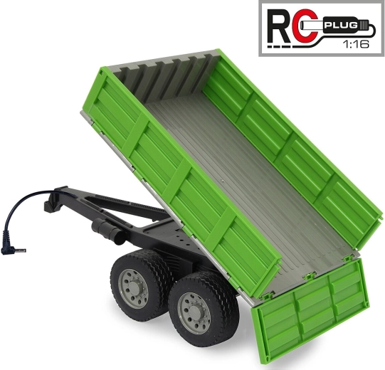 JAMARA billenős pótkocsi RC traktorhoz, 1:16 méretarányban