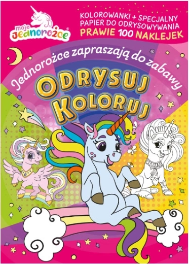 Az én unikornisaim: Színezők és átrajzolás matricákkal