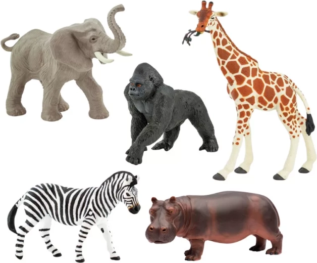 Safari Ltd. állatok az állatkertből – 5 figurás készlet