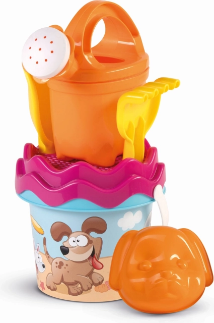 Homokozó készlet Játékos Kutyus Kannával