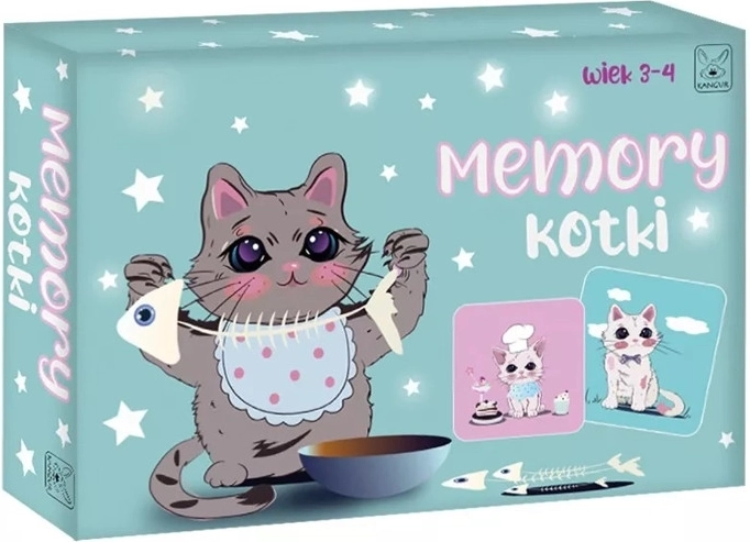 Memóriajáték Cicák – gyerekeknek