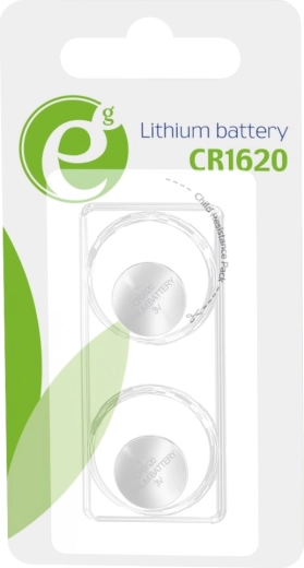 Lítium gombelem CR1620 3V – 2 darabos csomag