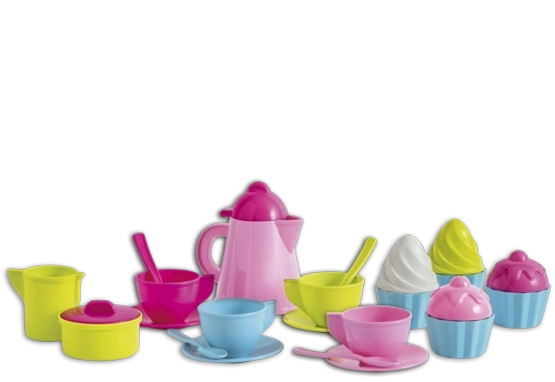 Androni kávés készlet sütikkel és tárolódobozzal, 24 darab