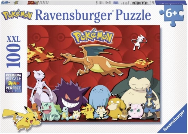 Ravensburger puzzle Poke9mon XXL 100 darabos