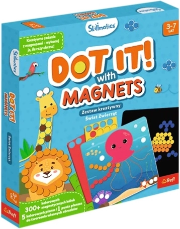 TREFL Skillmatics Dot It! With Magnets – az állatok világa