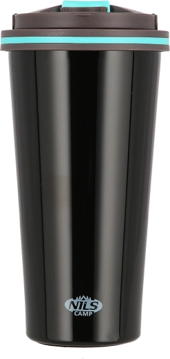 NILS Camp termoszbögre 500 ml, fekete