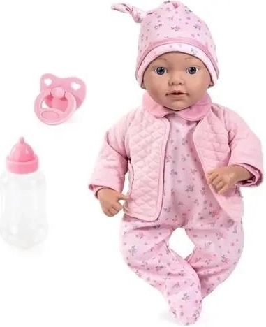 Bayer realisztikus reborn baba kiegészítőkkel, 38 cm