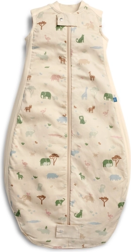 ErgoPouch organikus pamut hálózsák Sheeting Savannah 1 TOG (8–24 hó, 8–14 kg)