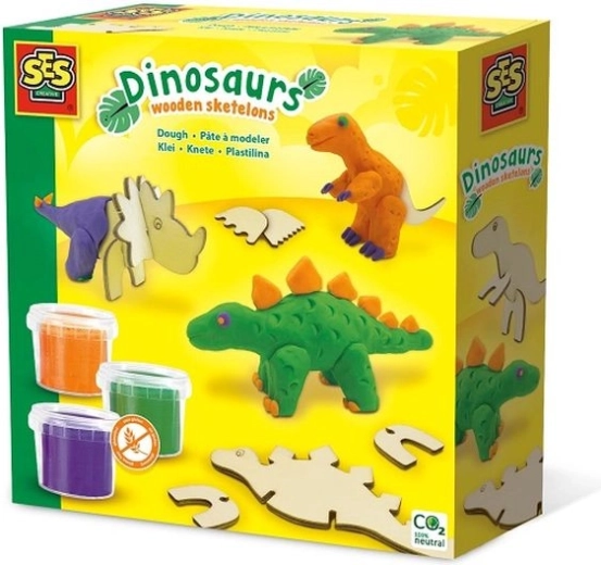 SES gyurma – fa dinoszauruszok