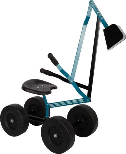 small foot pedálos gyermek markológép kerekekkel, kék