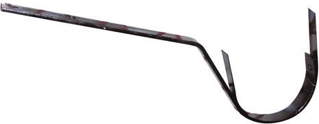 250 mm-es lejtésű kampó horganyzott acélból