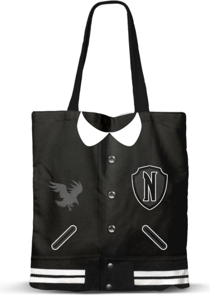 Wednesday egyetem bevásárlótáska – ajándékszett tollal és naplóval