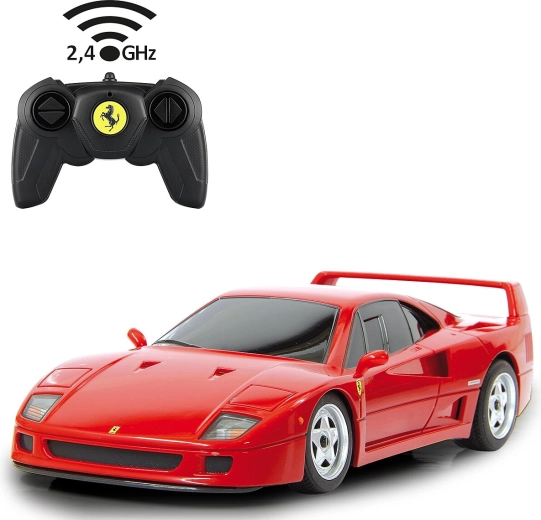 Jamara Ferrari F40 RC autó 1:24 piros 2,4 GHz - 1 db