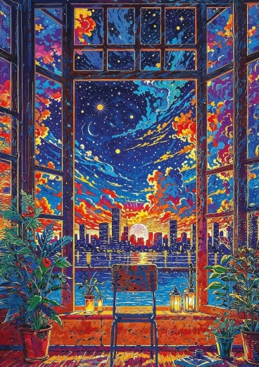 Puzzle ART PUZZLE WOWO Series: Álomkilátás 1000 darab