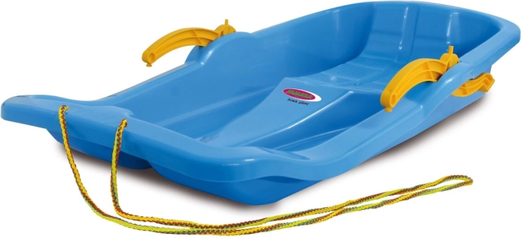 Snow Play Karol 80 cm-es kék bob fékekkel