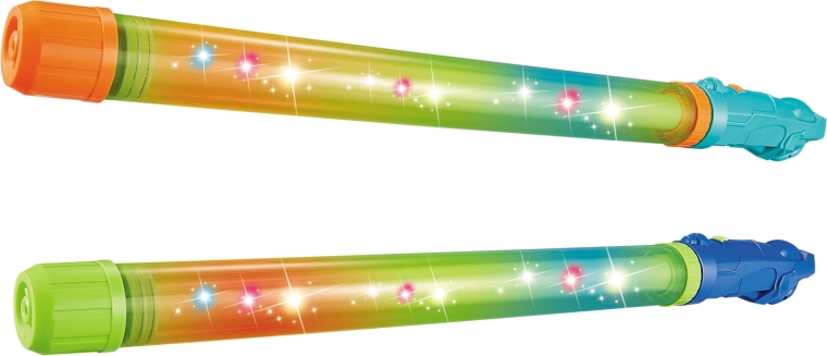 Nagy vízipisztoly fényhatásokkal, vegyes