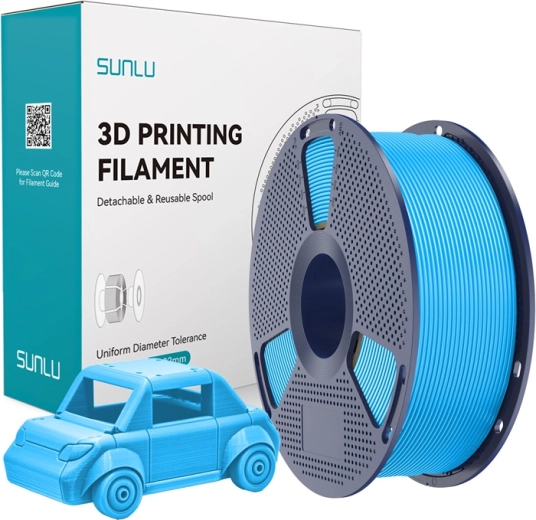 Sunlu PETG filament azúrkék