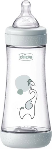 Chicco antikólikás cumisüveg Perfect5 300 ml, gyors átfolyás 4 hó+ – 1 db