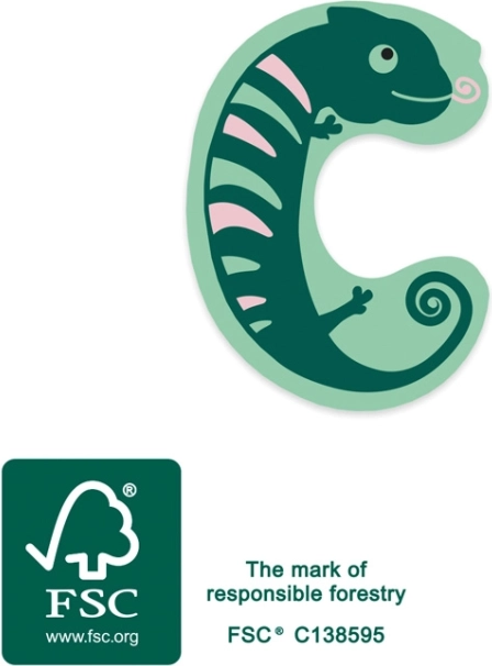 Small foot fa betű C