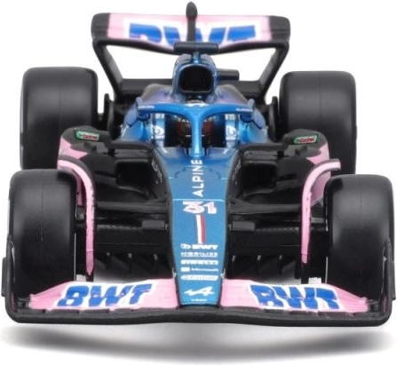 fém F1 modell 1:43 Bburago BWT Alpine F1 Team A523 2023 Esteban Ocon