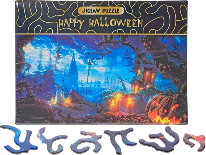 Puzzle Happy Halloween Tökös kert 468 darab