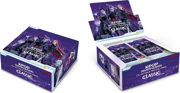 K-pop Demon Hunters Classic Edition gyűjtőkártya booster box (20 csomag)