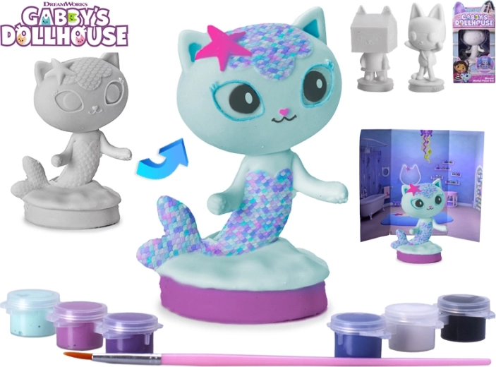 Gabby varázsháza – kifesthető figura festékekkel