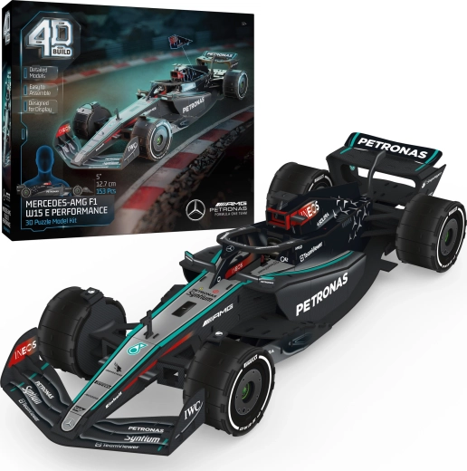 4D Build Mercedes-AMG Petronas F1 W15 E Performance 3D puzzlemodell