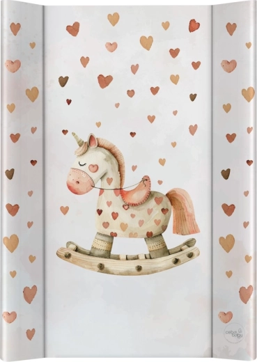 Ceba Baby kétoldalas pelenkázó alátét merev lappal 50 × 70 cm ultra light hintaló