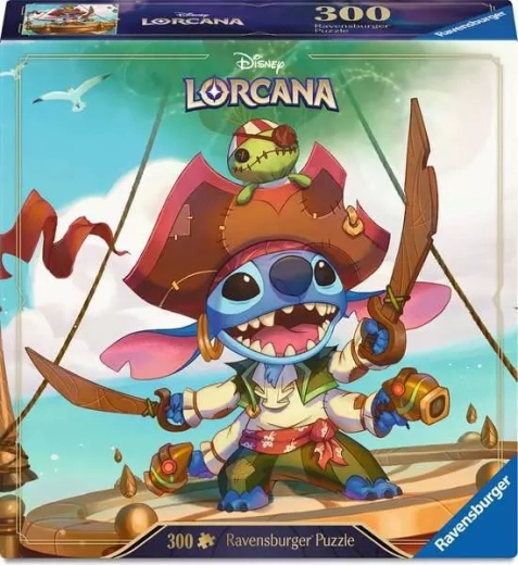 Ravensburger puzzle Disney Lorcana Stitch – idegen kalóz (300 darab)