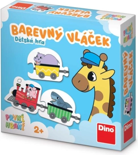 Első játék: színes vonat – oktatójáték a legkisebbeknek