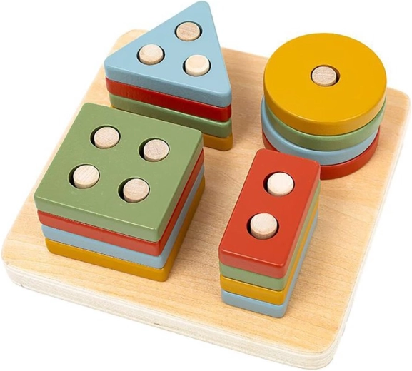 Fa geometriai formabedobó a legkisebbeknek, Baby Mix