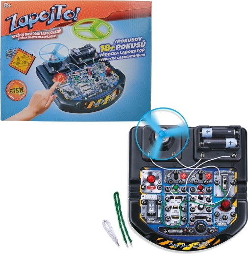 TRONEX tudományos labor ventilátorral és 18+ kísérlettel