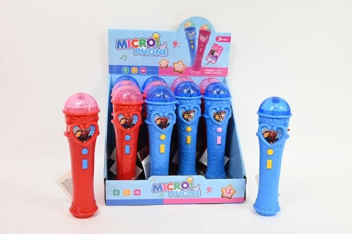 Játék mikrofon fény- és hangeffektekkel 20,5 cm