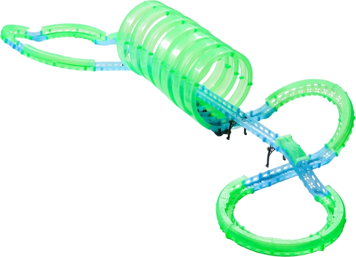 Sötétben világító versenypálya, 85 darab